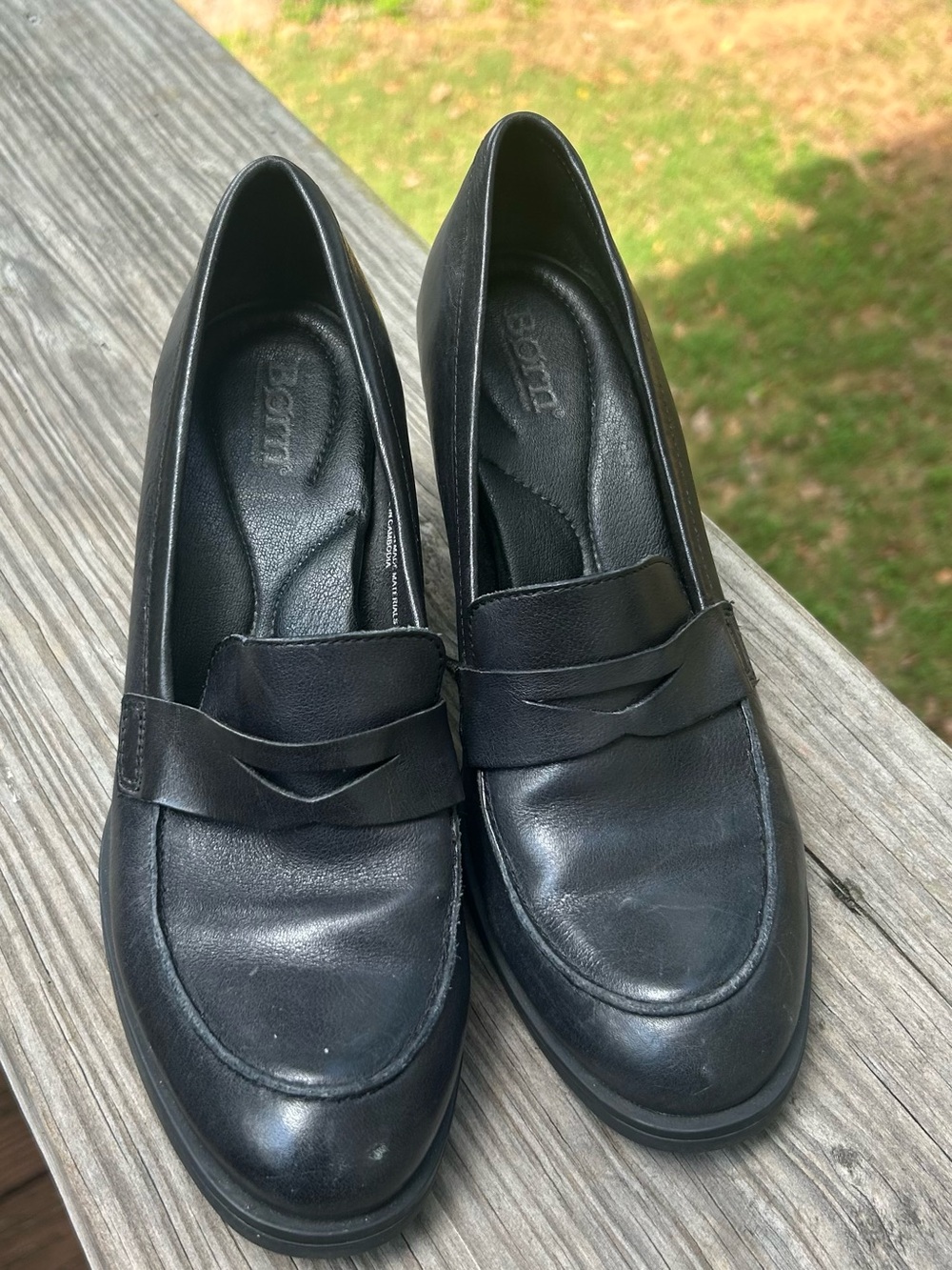 Classic Black Women's Leather Loafer